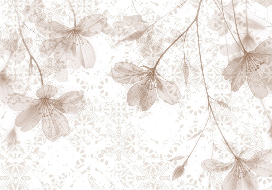 Flori delicate în nuanțe delicate.