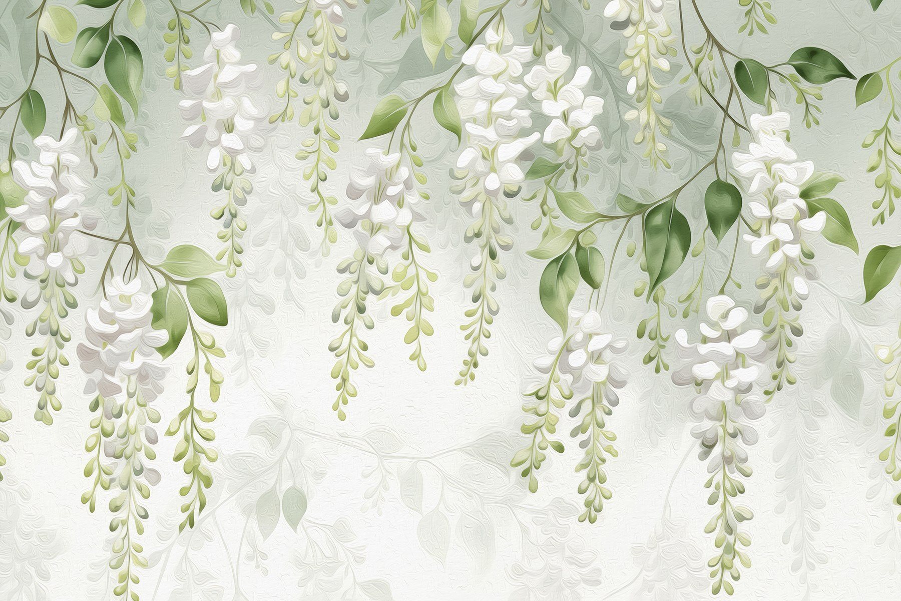 Delicate blossoms in gentle hues