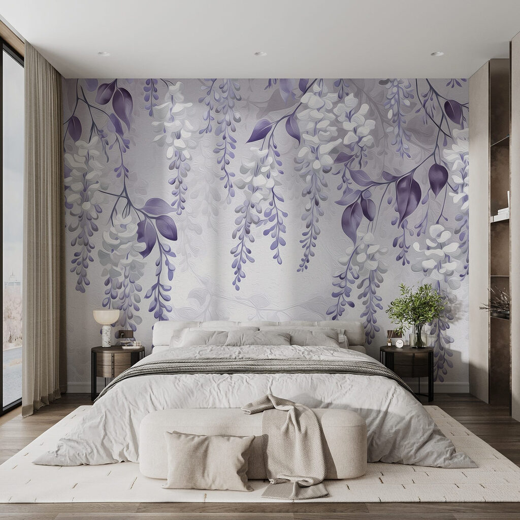 Delicate blooms in soft hues