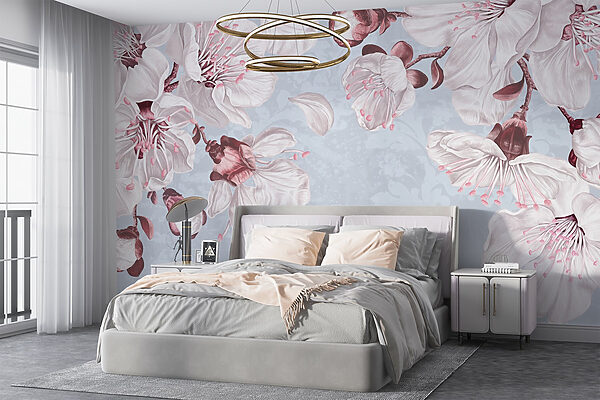 Flori delicate pe fundal moale Flori delicate pe fundal moale