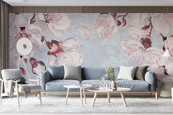 Flori delicate pe fundal moale Flori delicate pe fundal moale