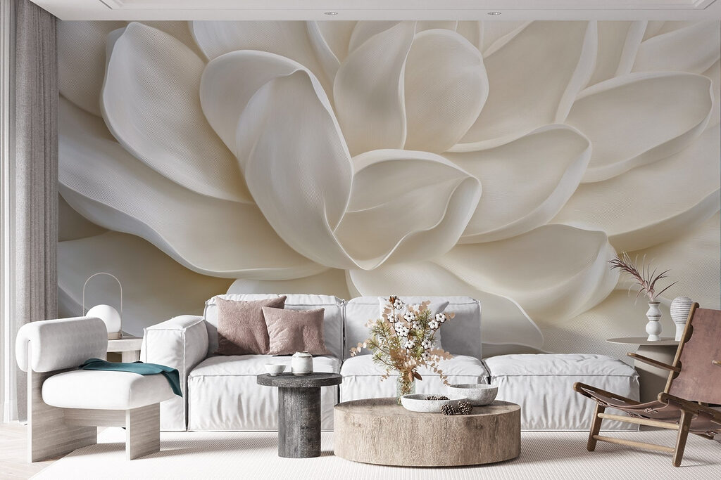 Soft petals in gentle layers Soft petals in gentle layers