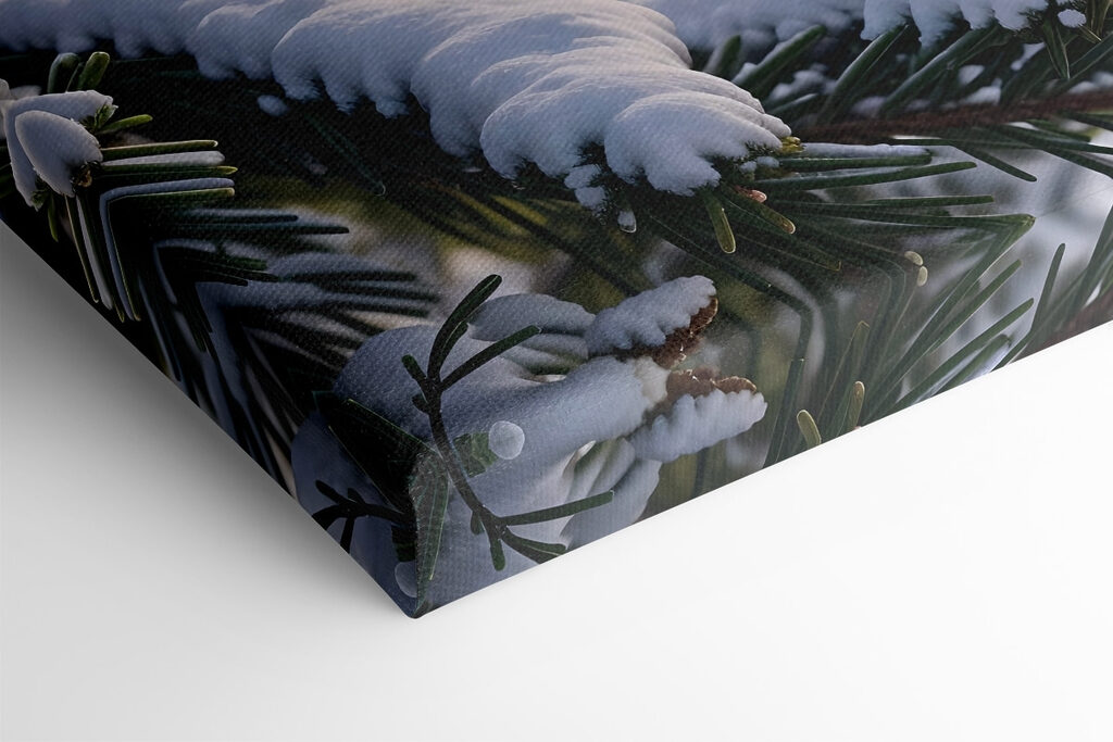 Glass ball with a house and trees inside