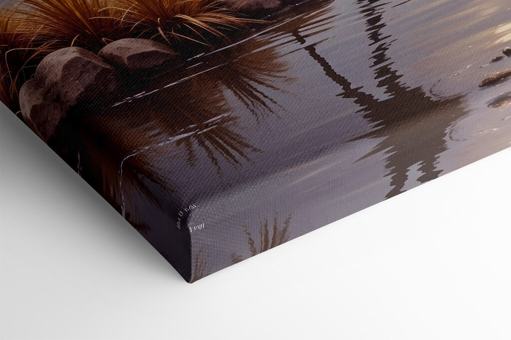 Two birds standing in a river Two birds standing in a river