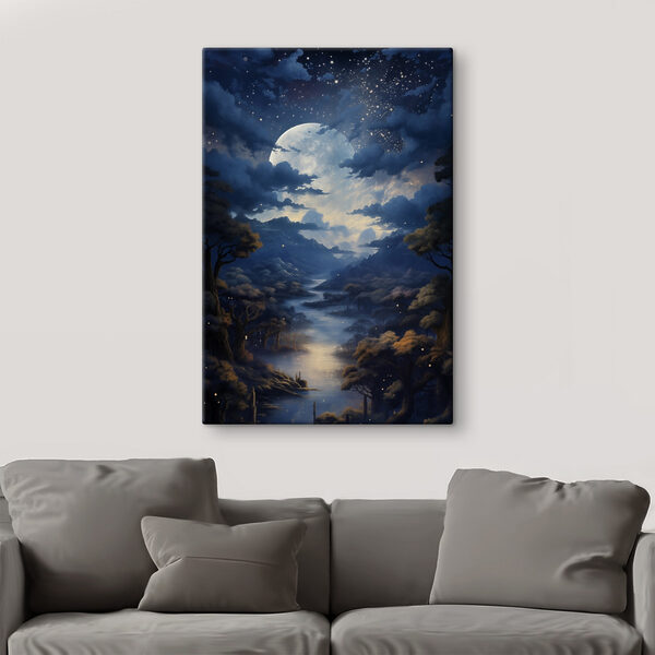 Luna deasupra unui râu Luna deasupra unui râu