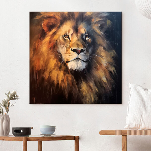 Tablouri Pictura unui leu (SKU: s42303) Tablouri Tablouri Pictura unui leu (SKU: s42303)