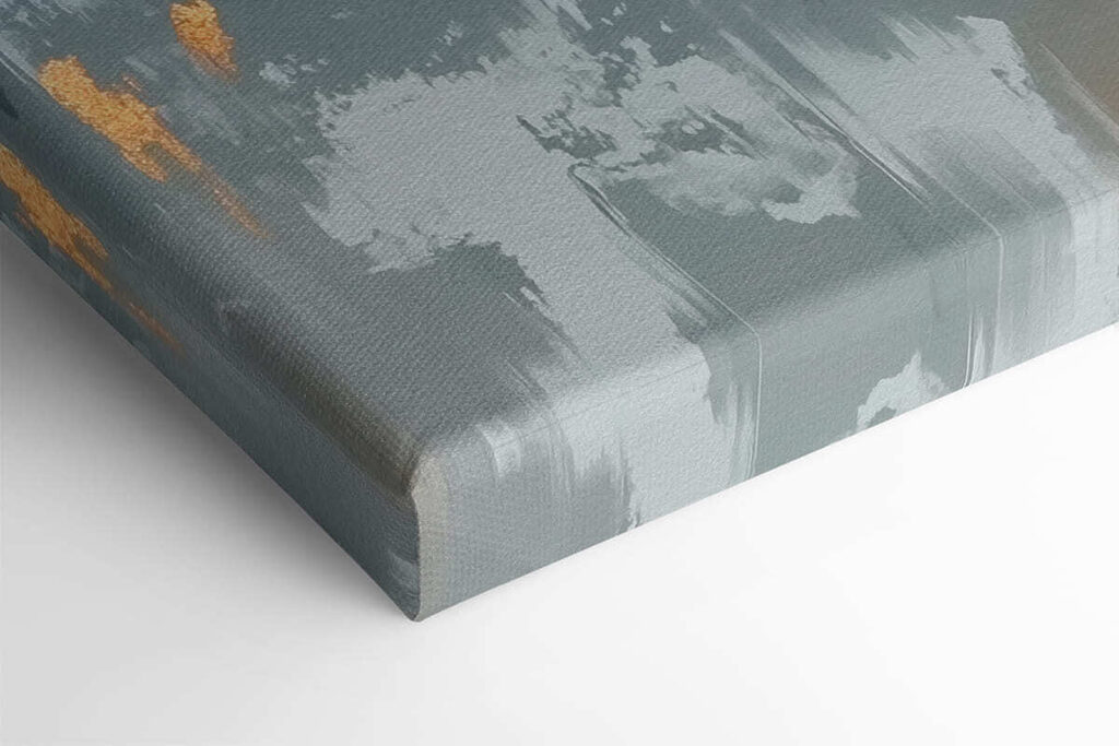 Painting of flowers on a blue background Painting of flowers on a blue background