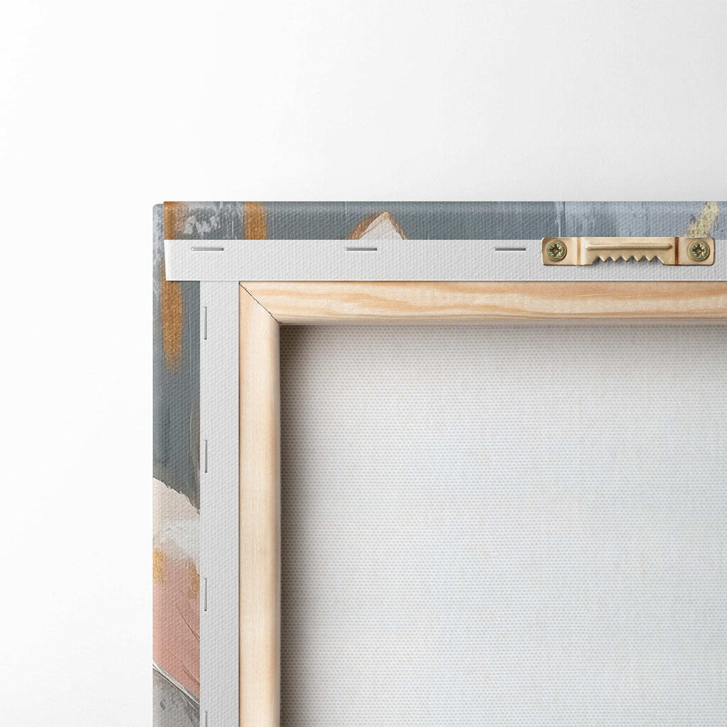 Painting of flowers on a blue background Painting of flowers on a blue background