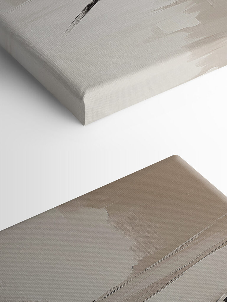 Black and white brush strokes Black and white brush strokes