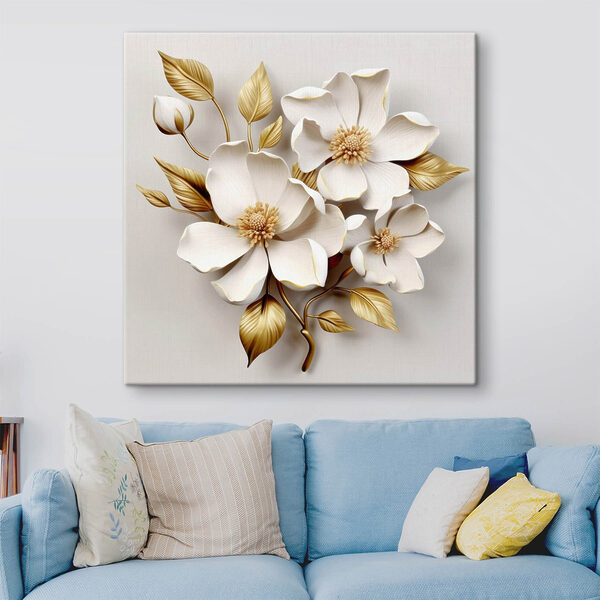 Design floral elegant cu texturi delicate Design floral elegant cu texturi delicate