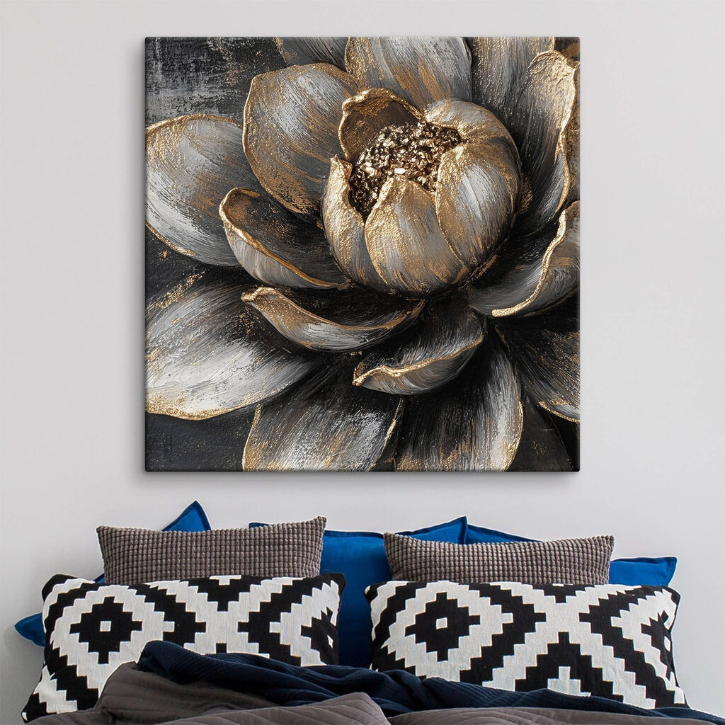 Elegant floral design with bold accents Elegant floral design with bold accents