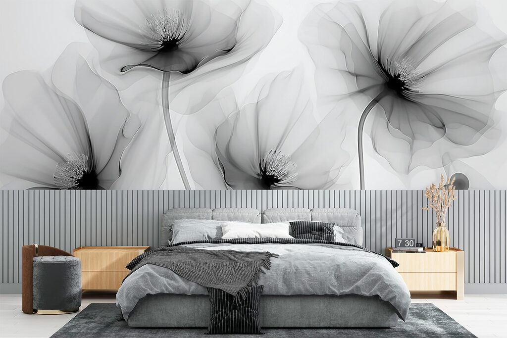 Group of flowers with white petals