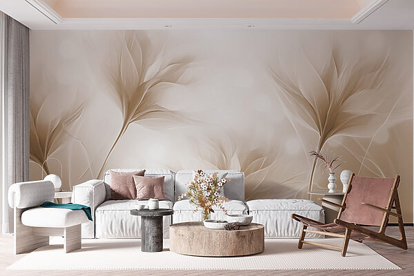 Delicate petals in soft tones