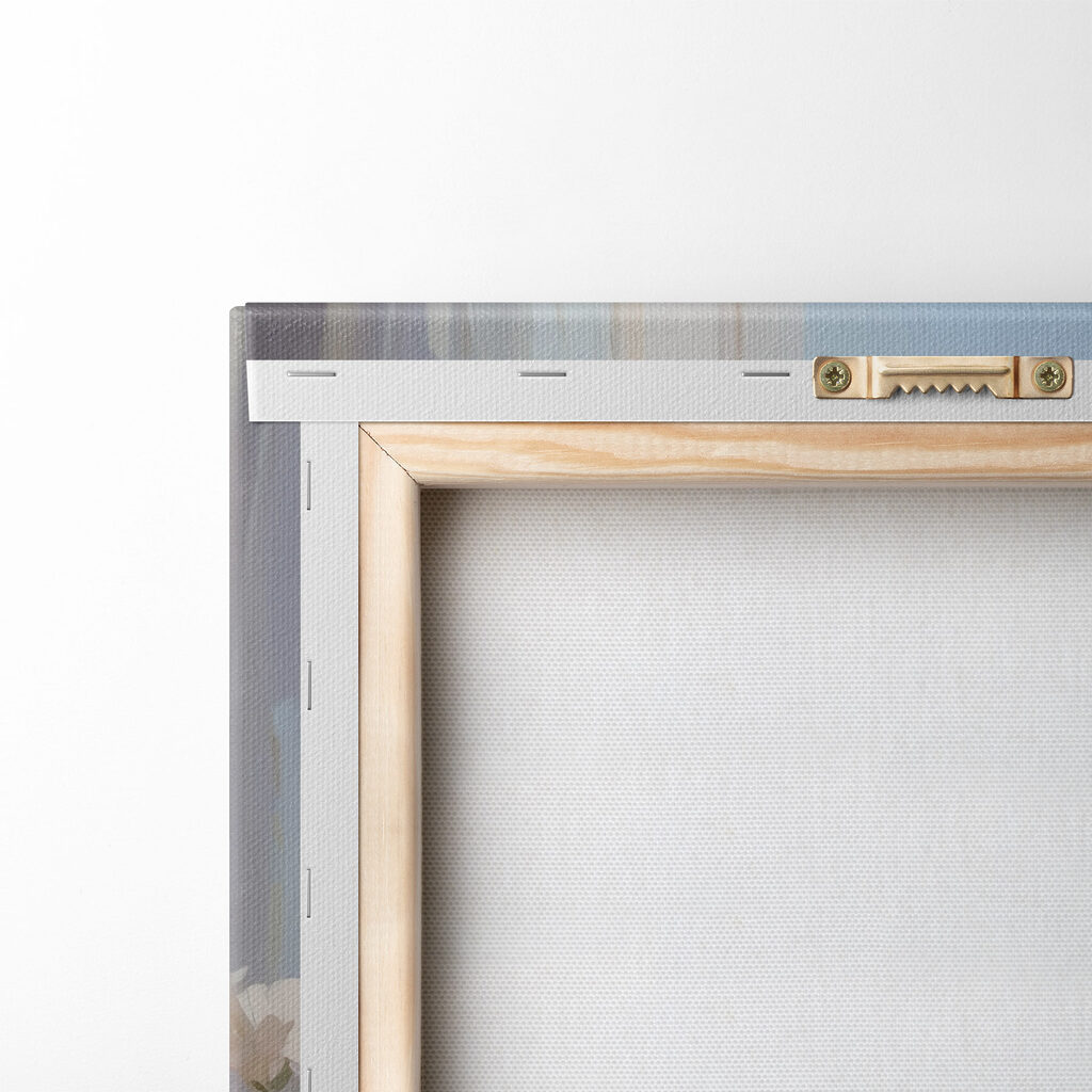 Vase of flowers in front of a window