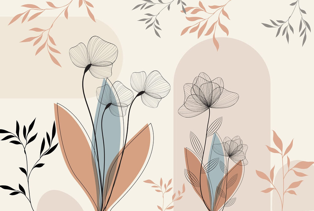 Eleganță florală în nuanțe delicate Eleganță florală în nuanțe delicate