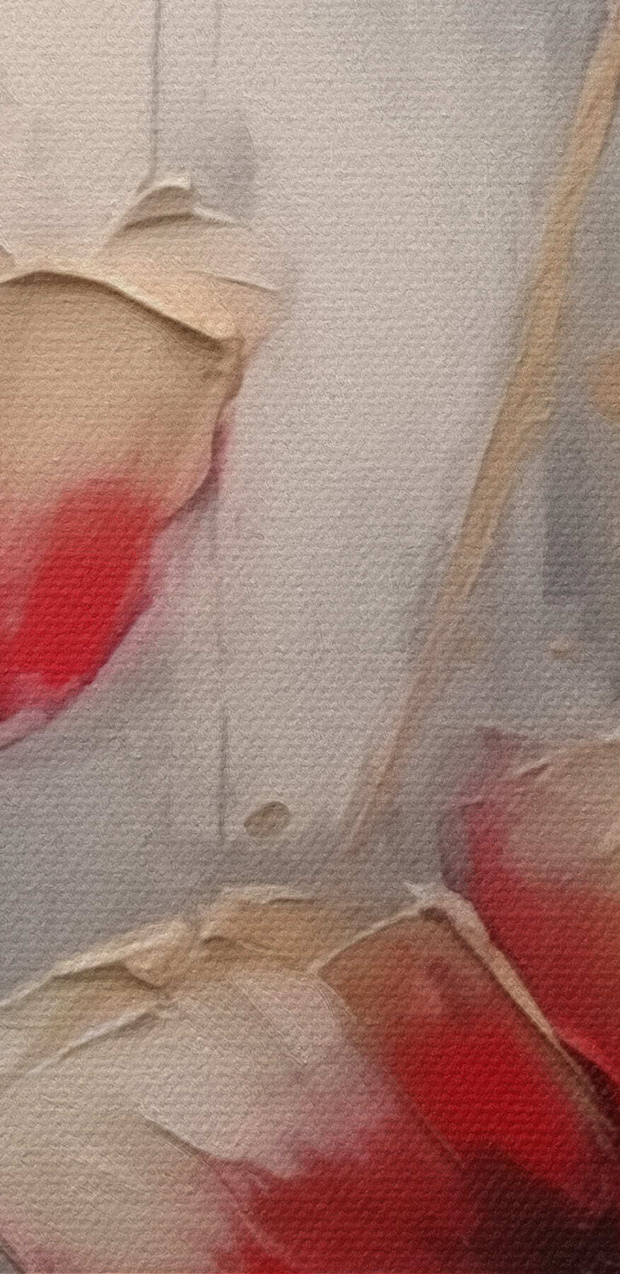 Pictura de flori pe un fundal gri