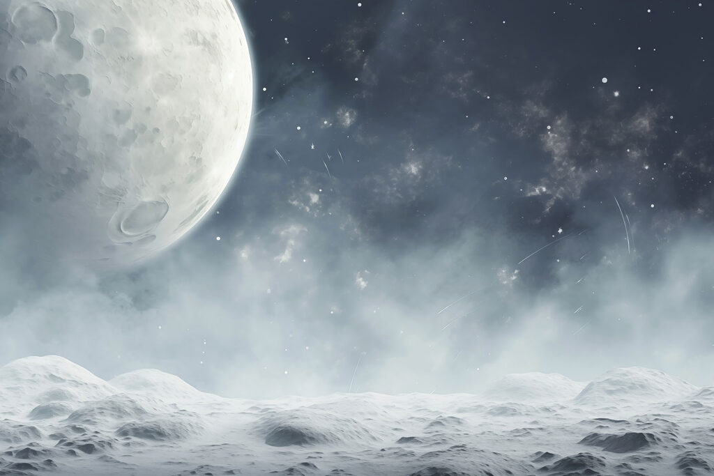Luna pe cer Luna pe cer