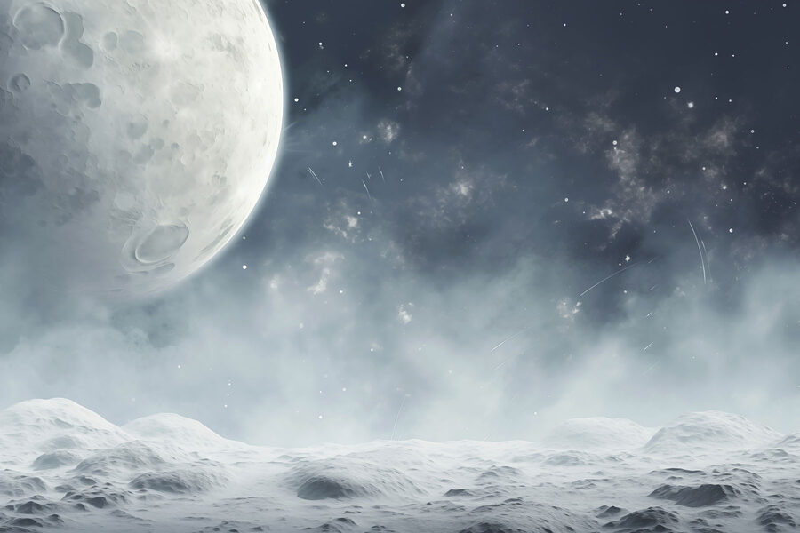 Luna pe cer