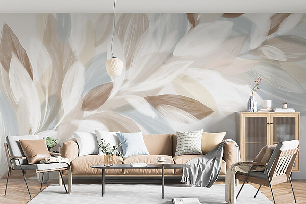 Soft tones and gentle brush strokes Soft tones and gentle brush strokes