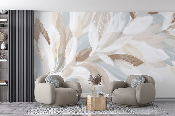 Soft tones and gentle brush strokes Soft tones and gentle brush strokes