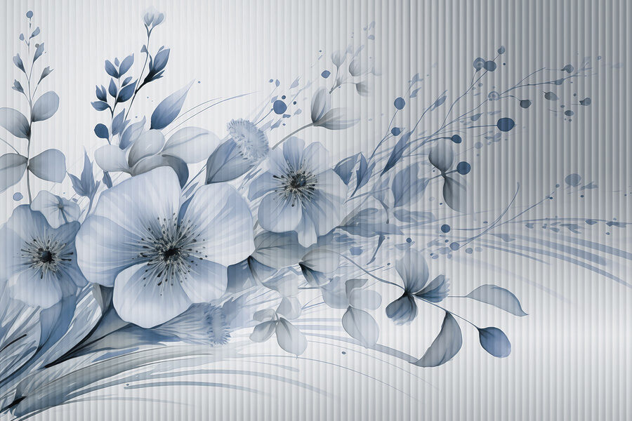 Flori delicate în nuanțe moi
