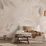 Fototapet Frunze delicate în tonuri moi