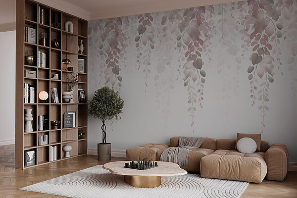Frunze delicate care cad ușor în cascadă Frunze delicate care cad ușor în cascadă