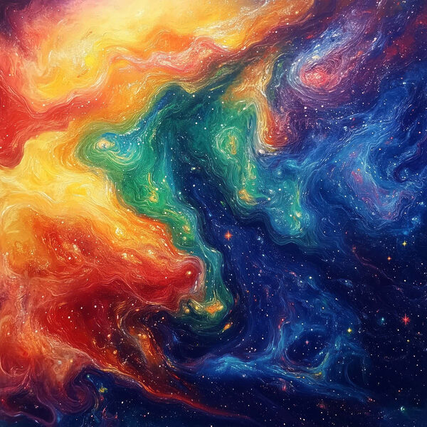 Vârtejuri colorate de lumină Vârtejuri colorate de lumină