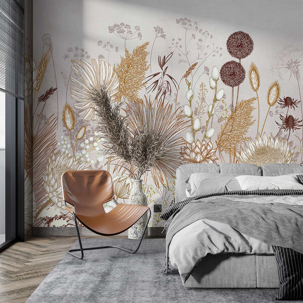 Modele florale delicate în nuanțe delicate Modele florale delicate în nuanțe delicate