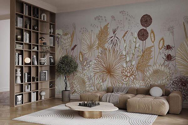 Modele florale delicate în nuanțe delicate Modele florale delicate în nuanțe delicate