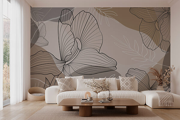 Design elegant de artă florală Design elegant de artă florală