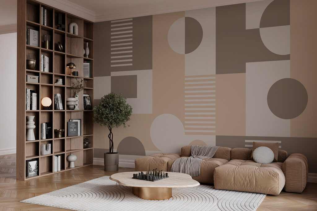 Pattern of geometric shapes