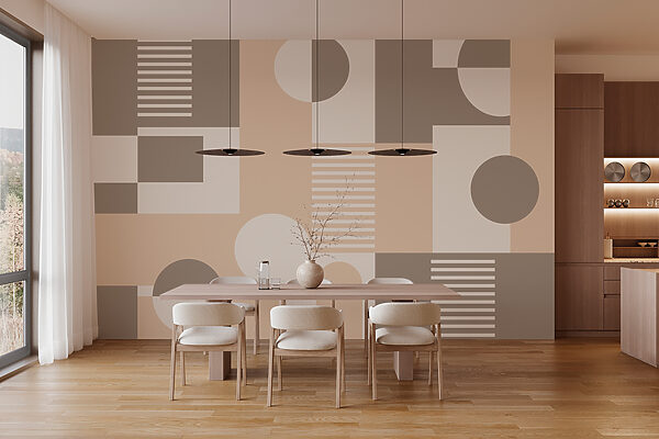 Pattern of geometric shapes