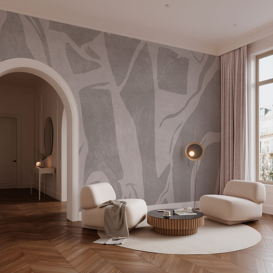 Modele abstracte în tonuri stinse