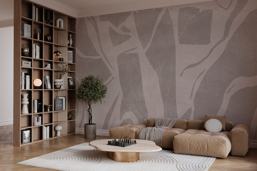 Modele abstracte în tonuri stinse
