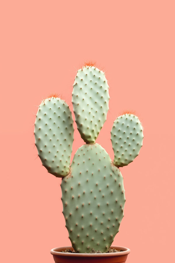 Cactus cu țepi roșii Cactus cu țepi roșii