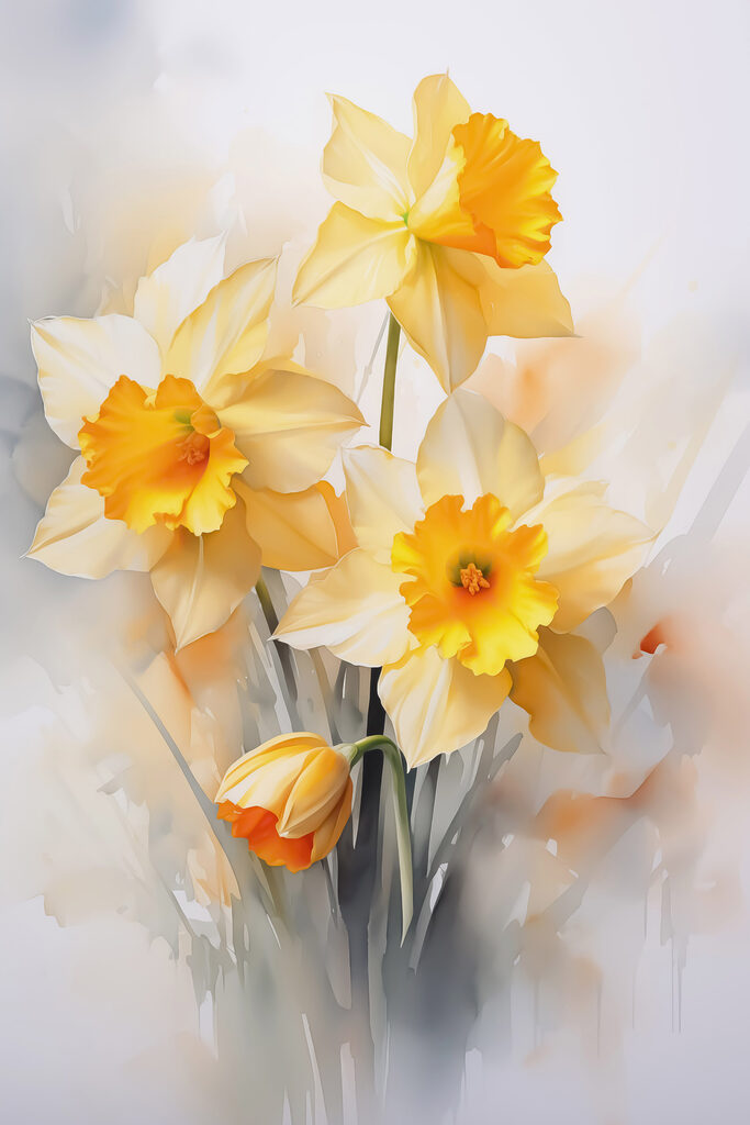 Group of yellow and white flowers Group of yellow and white flowers