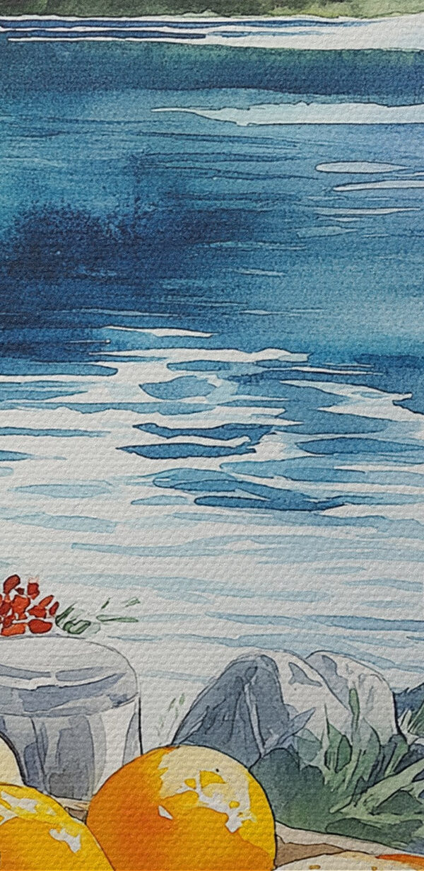 Dubă lângă un lac Dubă lângă un lac