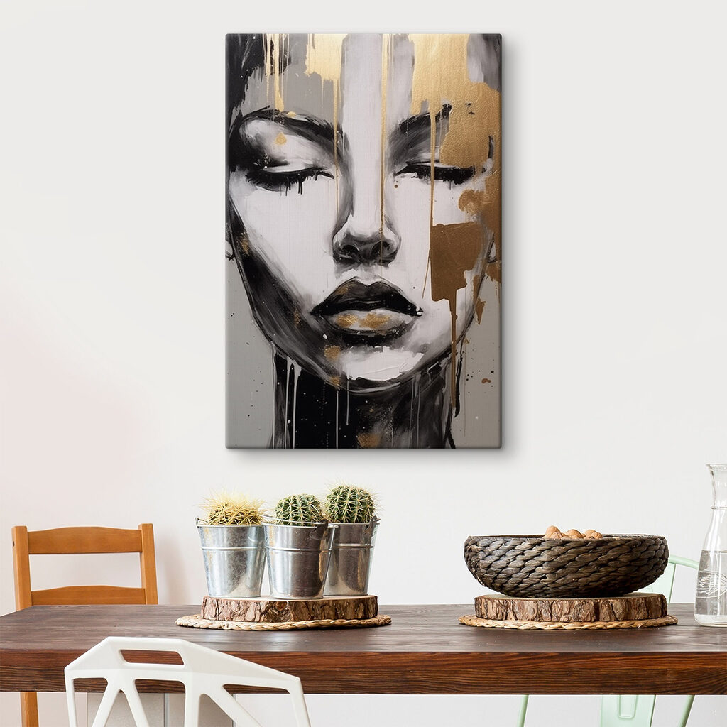 Ethereal beauty in abstract expression