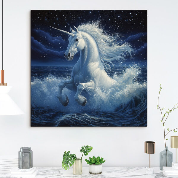 Unicorn în apă Unicorn în apă