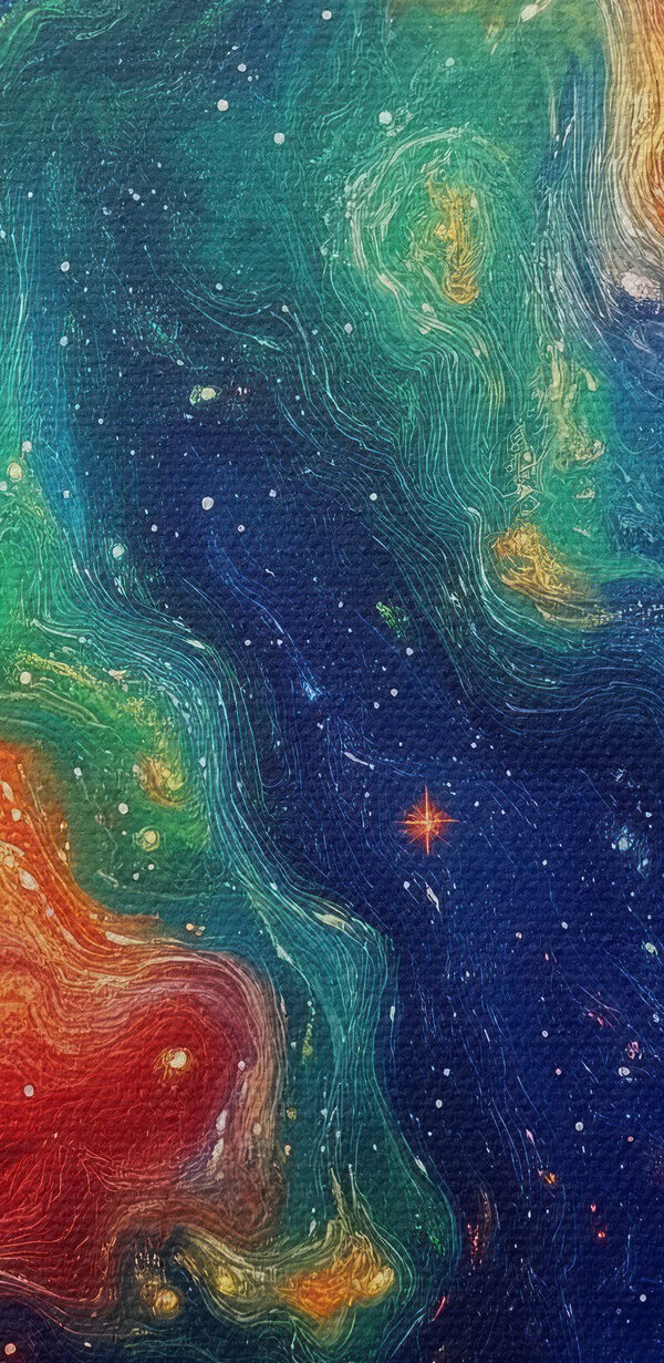 Vârtejuri colorate de lumină Vârtejuri colorate de lumină