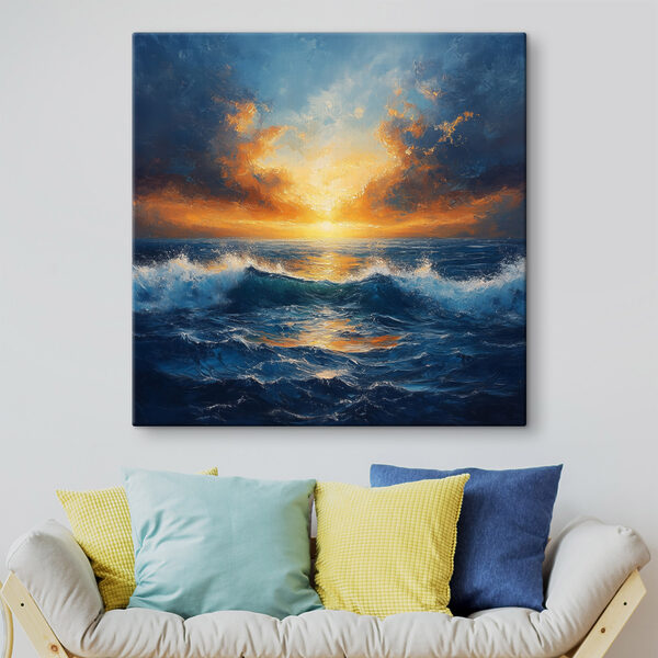 Apus de soare peste ocean Apus de soare peste ocean