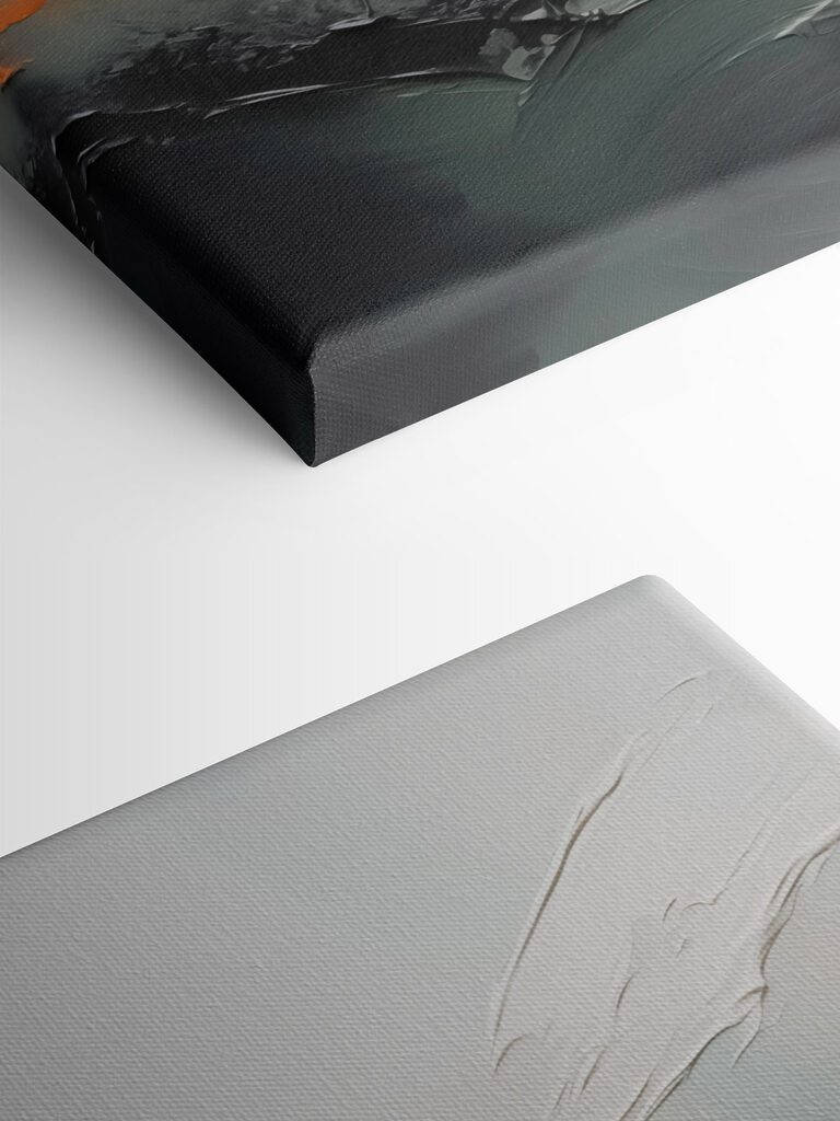 Painting of a mountain