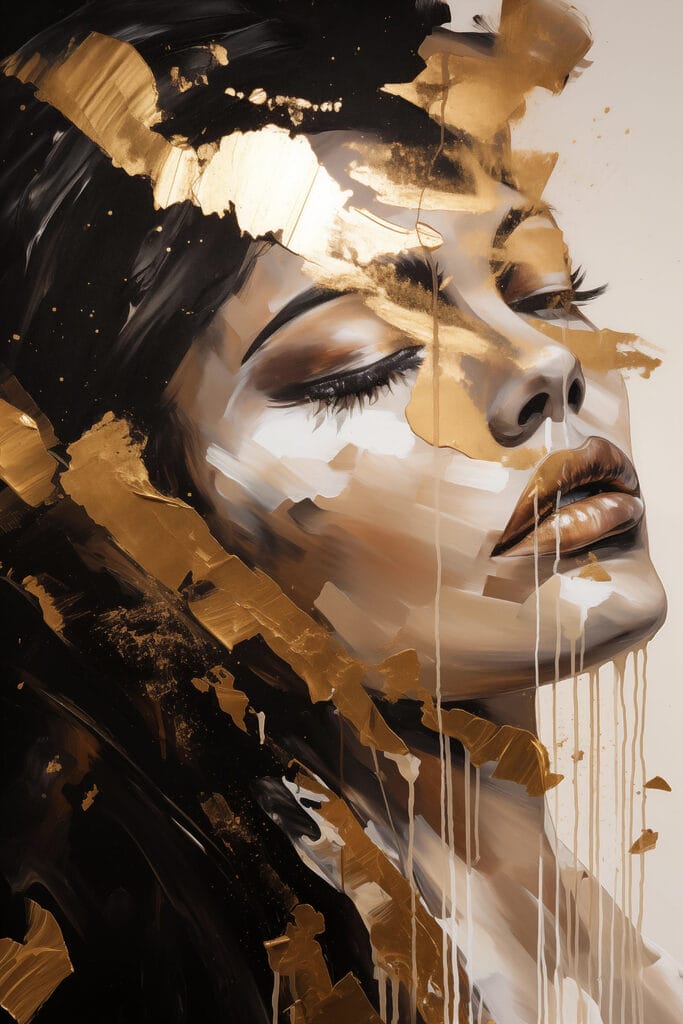 Ethereal beauty in vibrant textures Ethereal beauty in vibrant textures