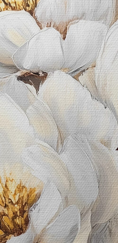 Delicate blooms in soft hues