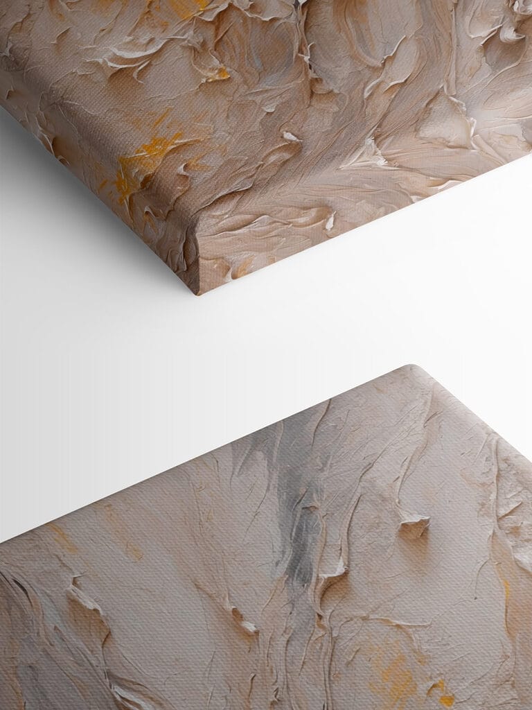 Abstract texture in soft hues