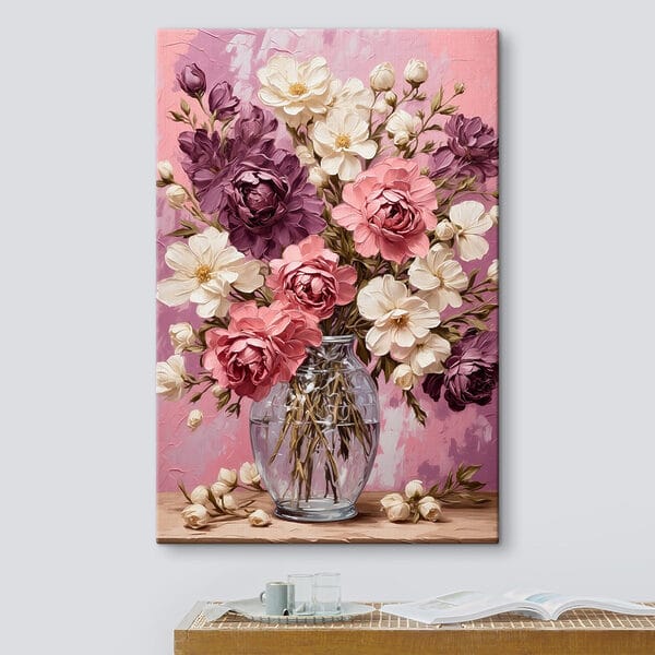 Pictura de flori într-o vază Pictura de flori într-o vază