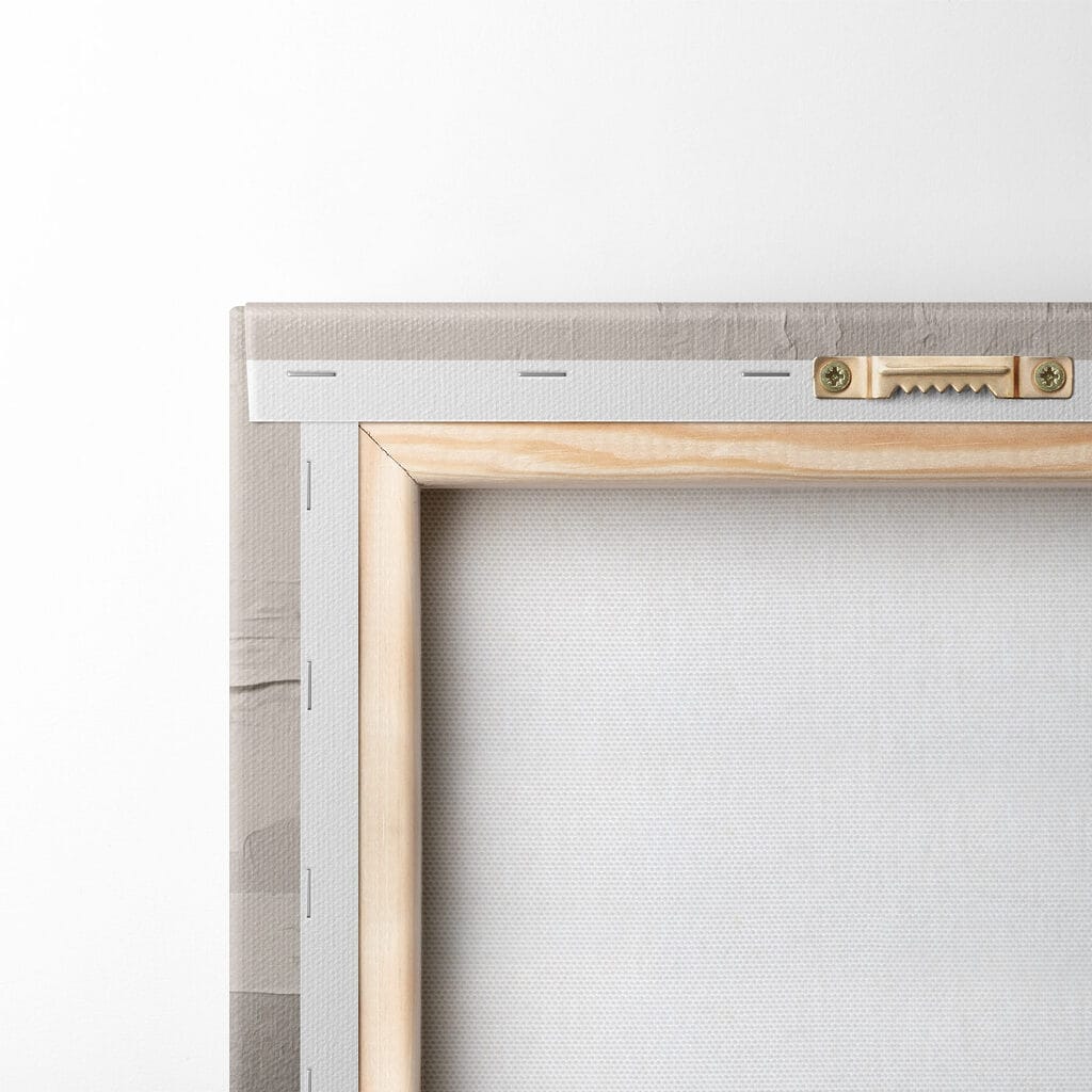 White and black wall