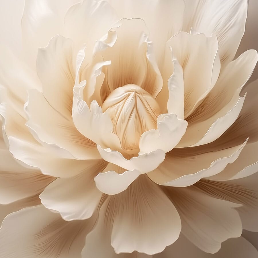 Petale delicate în nuanțe delicate.