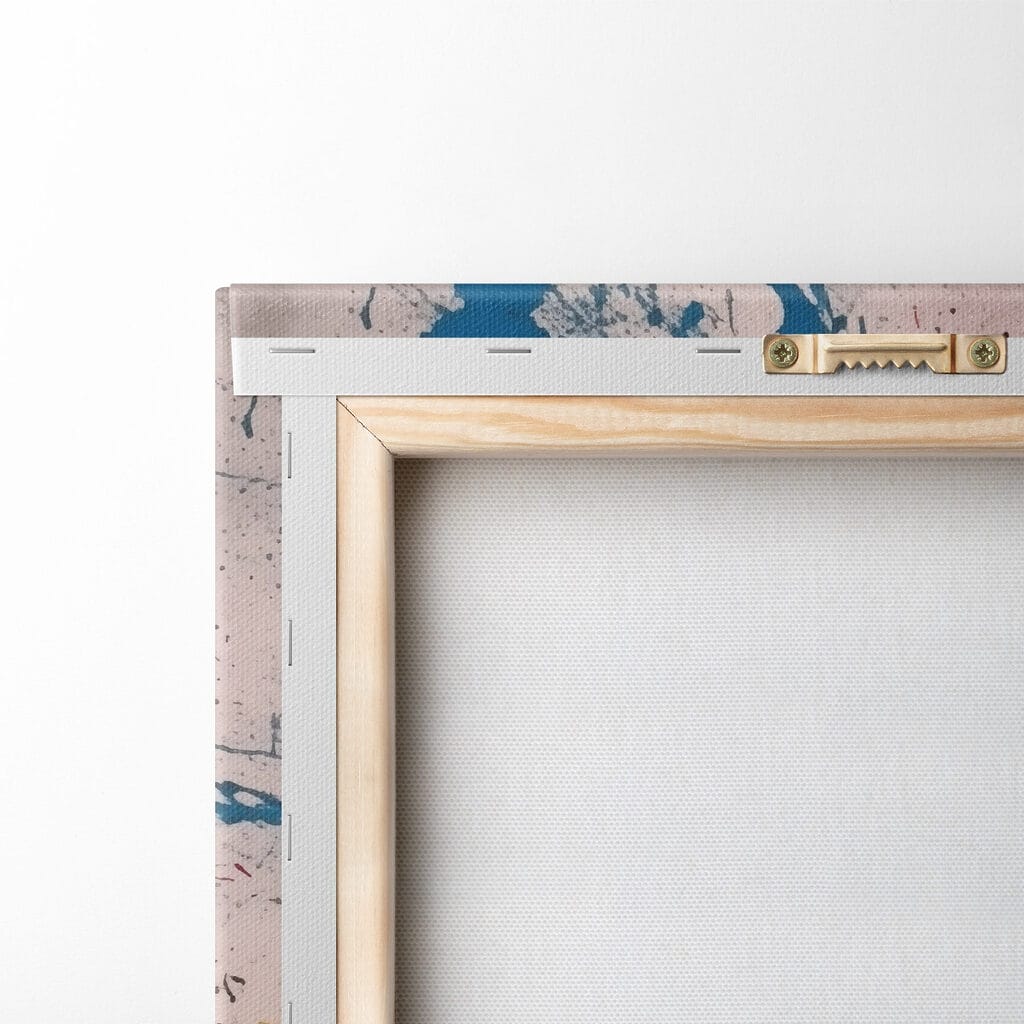 Video game controller with paint splatters